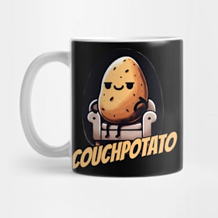 Couch Potato Lazy Day Design Mug